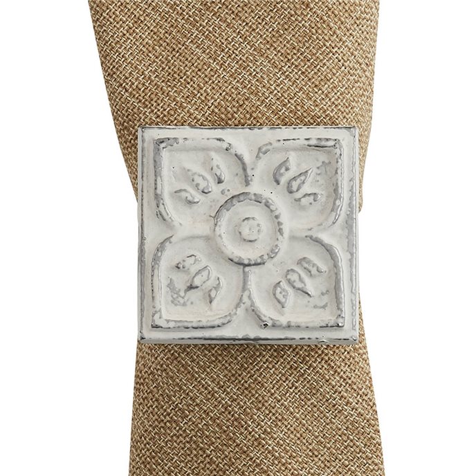 Distessed Tile Napkin Ring Thumbnail