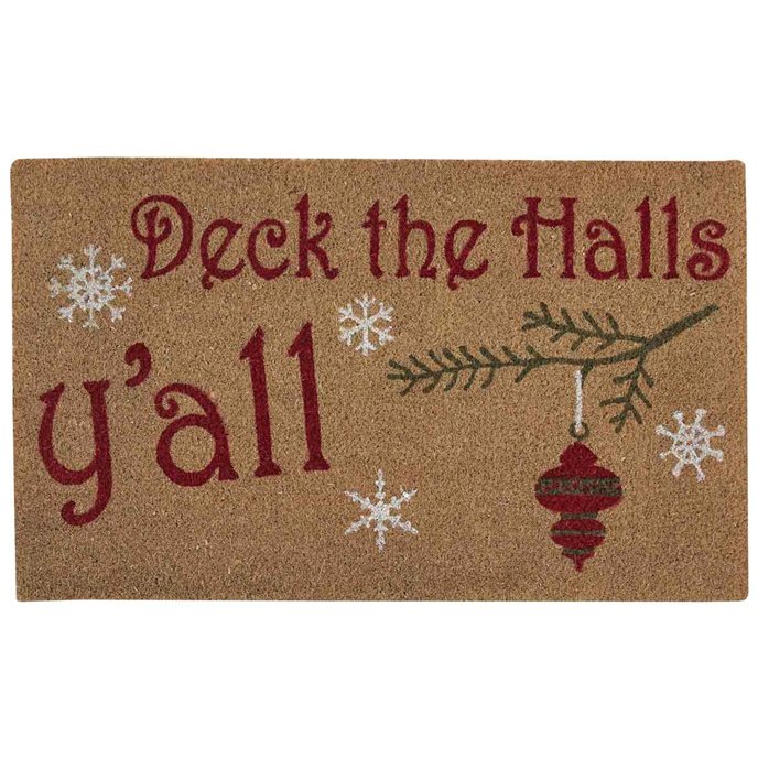 Deck The Halls Y'All Doormat Thumbnail