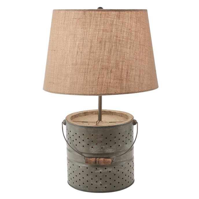 Bait Bucket Lamp with Shade Thumbnail