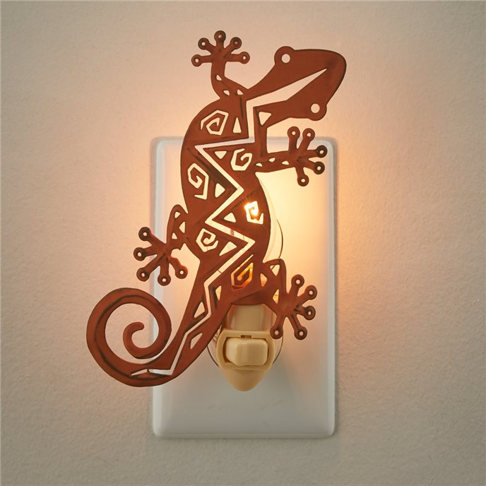 Gecko Night Light - Orange Thumbnail