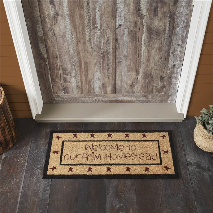 Connell Coir Welcome Rug Rect Stars 17x36 Thumbnail