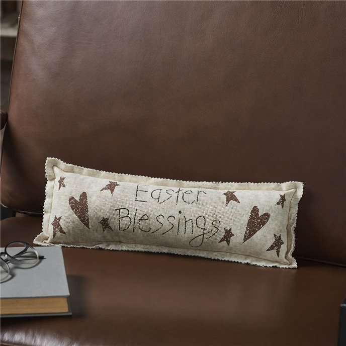 Spring In Bloom Easter Blessings Pillow 5x15 Thumbnail