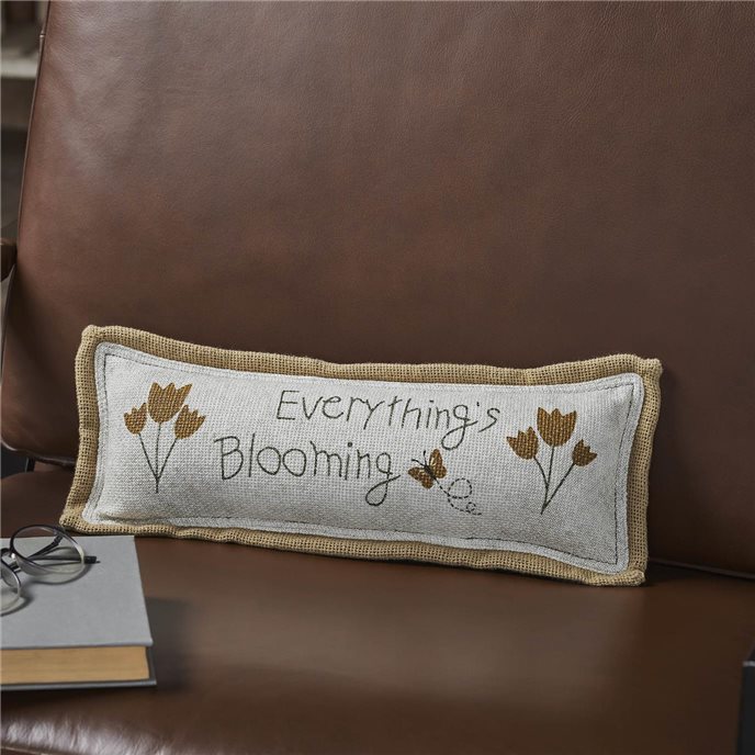 Spring In Bloom Everything's Blooming Pillow 5x15 Thumbnail