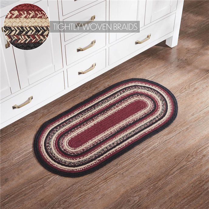 Connell Jute Rug Oval 17x36 Thumbnail