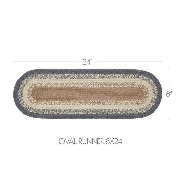 Finders Keepers Oval Runner 8x24 Thumbnail