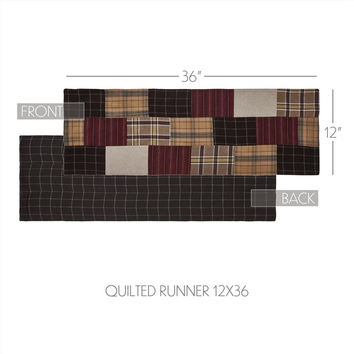 Wyatt Runner Quilted 12x36 Thumbnail