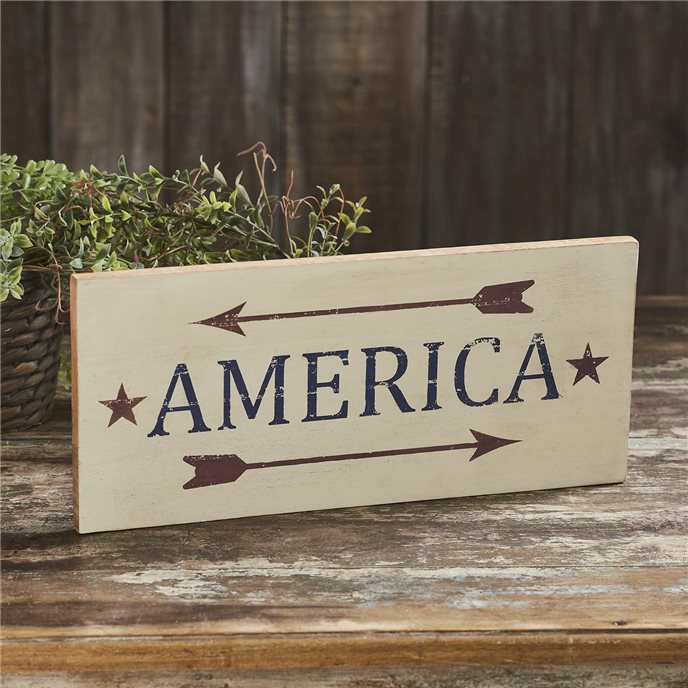 America Red Arrows Wooden Sign 16x7 Thumbnail