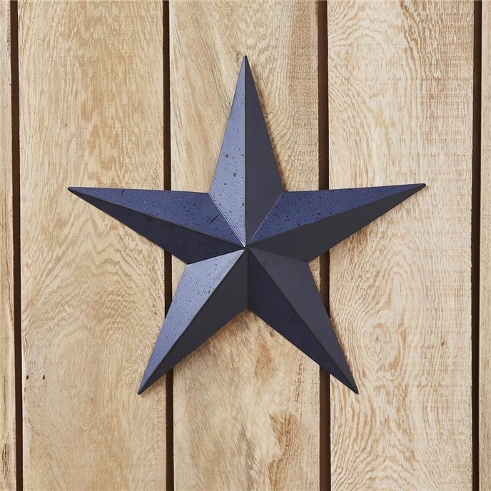 Metal Star Speckled Distressed Navy 12x12 Thumbnail