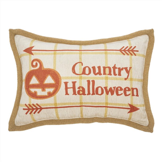 Country Halloween Pillow 9.5x14 Thumbnail