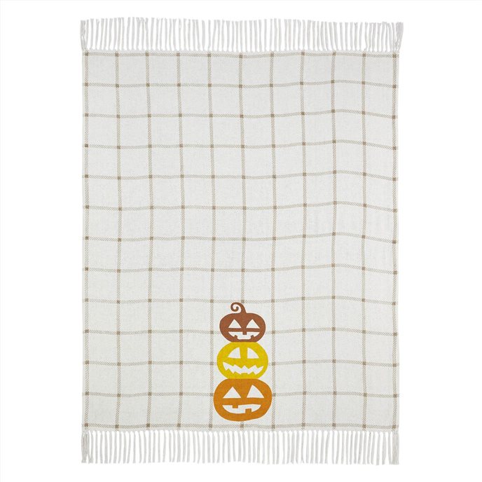 Country Halloween Woven Throw 50x60 Thumbnail