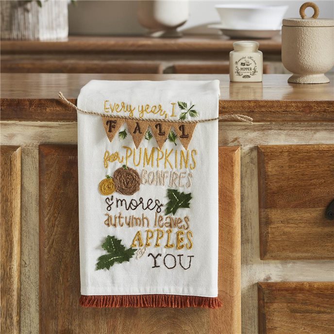 Fall Pumpkin Tea Towel 19x28 Thumbnail