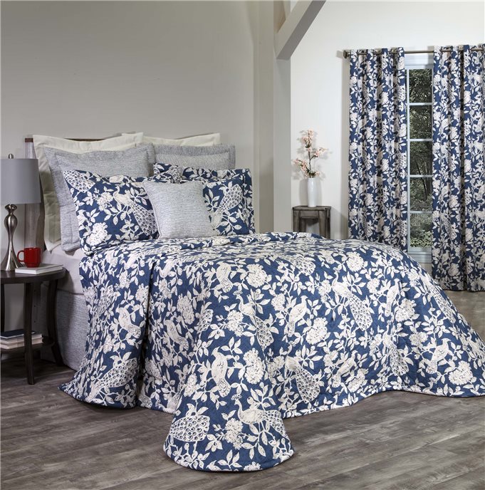 Birdsong Bedspread Twin Size Thumbnail