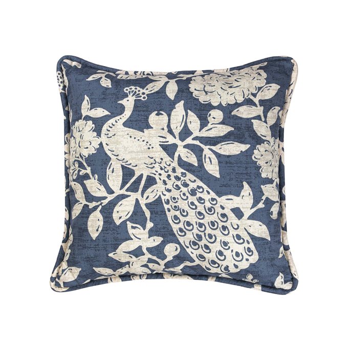 Birdsong Square Pillow - Main Print Thumbnail