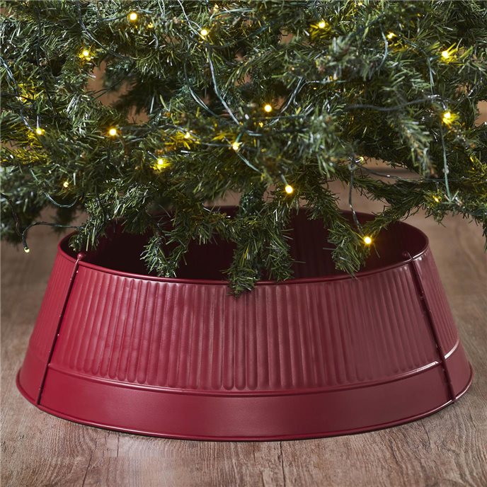 Metal Tree Collar Burgundy 7.5x24x24 Thumbnail