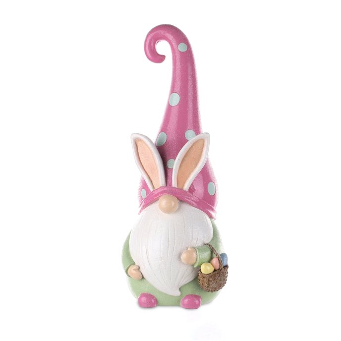 Easter Gnome Figurine 13"H Thumbnail