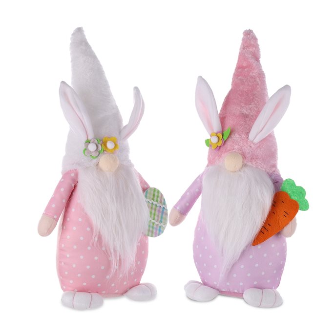 Plush Easter Bunny Gnome Shelf Sitter (Set of 2) Thumbnail