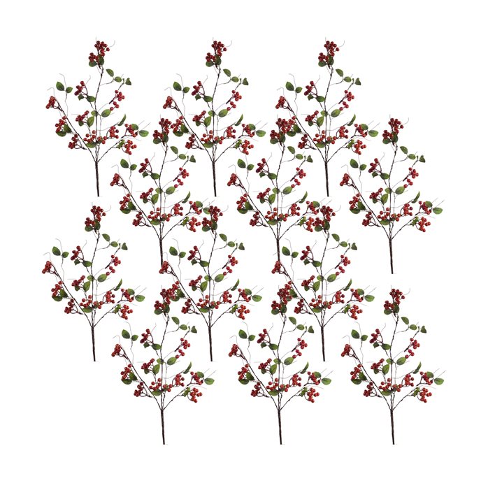 Boxwood Berry Twig Spray (Set of 12) Thumbnail