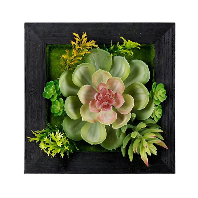 Hanging Succulent Box Wall Decor (Set of 6) Thumbnail