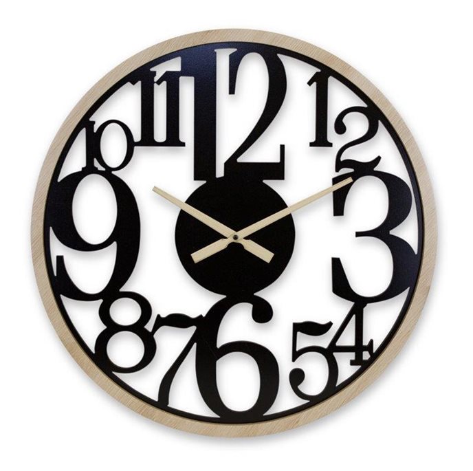 Oversized Number Wall Clock 23.5"D Thumbnail