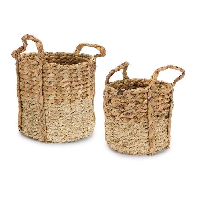 Seagrass Basket with Handles (Set of 2) Thumbnail