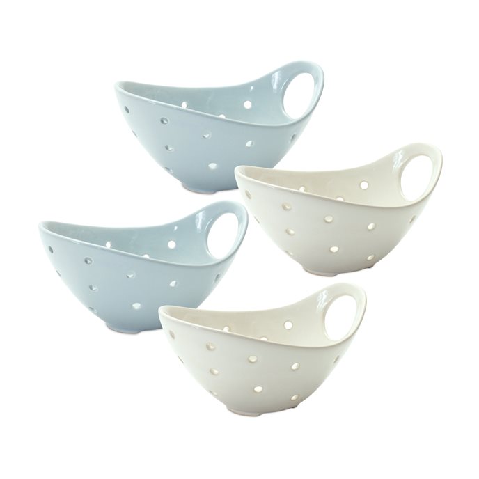 Ceramic Kitchen Colander Bowl (Set of 4) Thumbnail