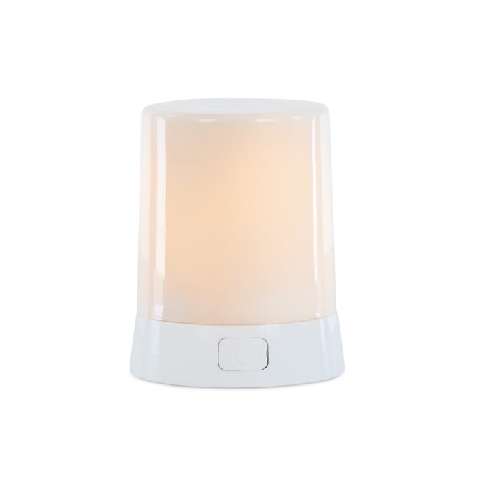 LED FIA Flame Designer Candle with ORANGE Hue 3"H Thumbnail