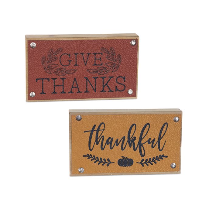 Thankful Harvest Sign (Set of 6) Thumbnail