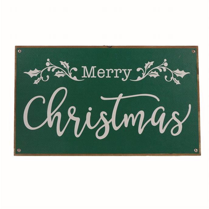 Merry Christmas Sign 20"L Thumbnail