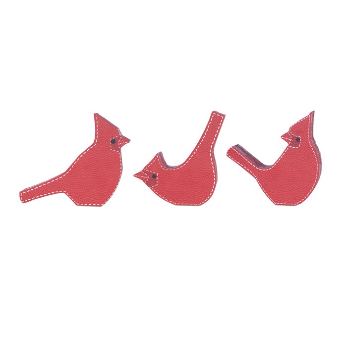 Cardinal Bird Shelf Sitter (Set of 3) Thumbnail