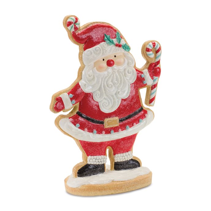 Gingerbread Santa Decor 16"H Thumbnail