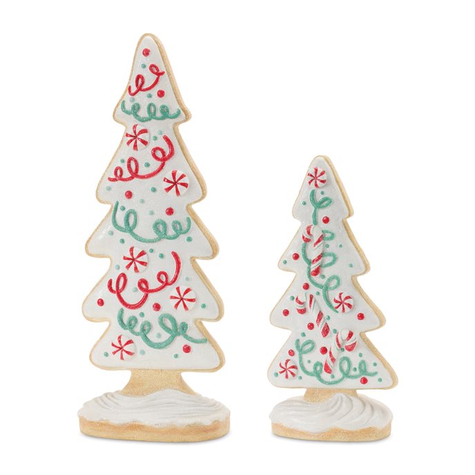 Gingerbread Holiday Tree (Set of 2) Thumbnail