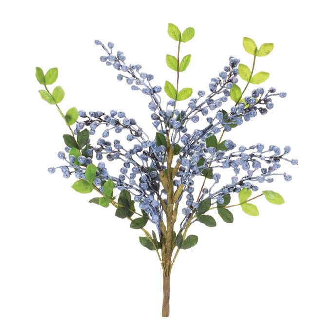 Blue Berry Leaf Spray (Set of 6) Thumbnail