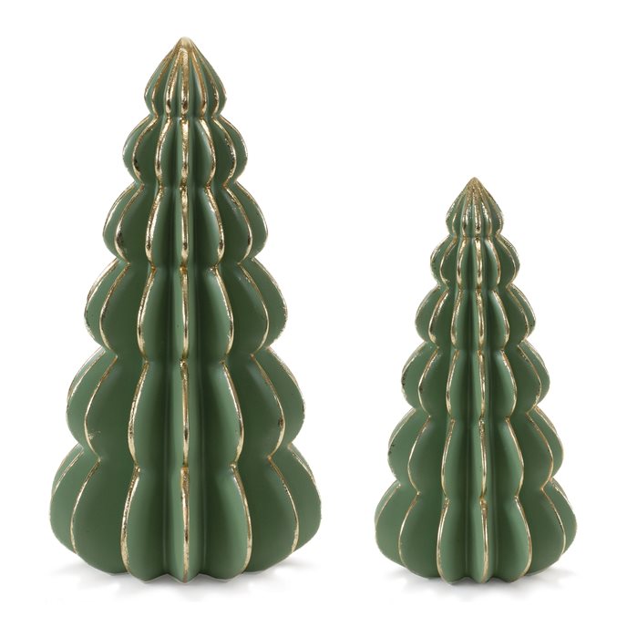 Geometric Pine Tree (Set of 2) Thumbnail