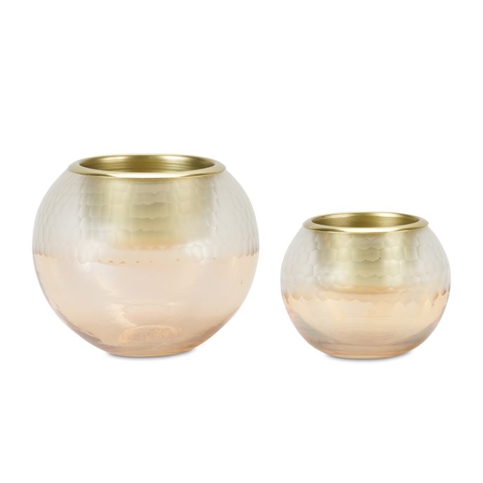 Ombre Glass Votive Candle Holder (Set of 2) Thumbnail