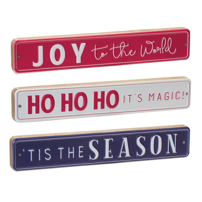 Christmas Sentiment Sign (Set of 6) Thumbnail