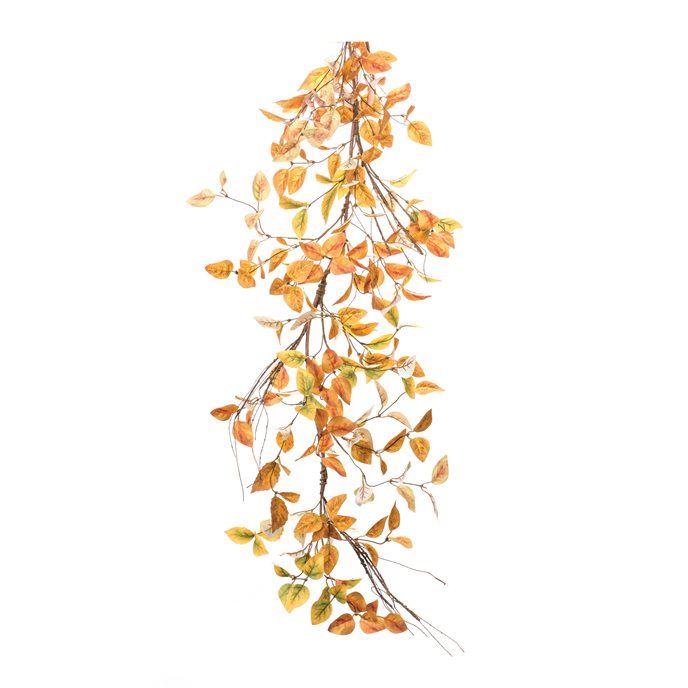 Mixed Fall Foliage Garland 5'L Thumbnail