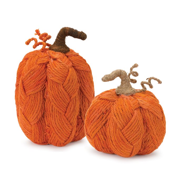 Woven Rope Pumpkin (Set of 2) Thumbnail