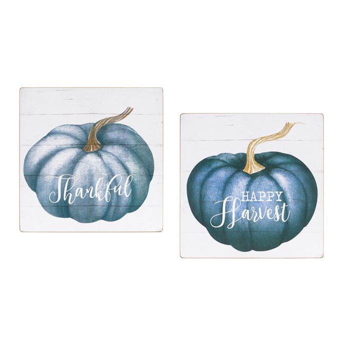 Pumpkin Sentiment Sign (Set of 4) Thumbnail