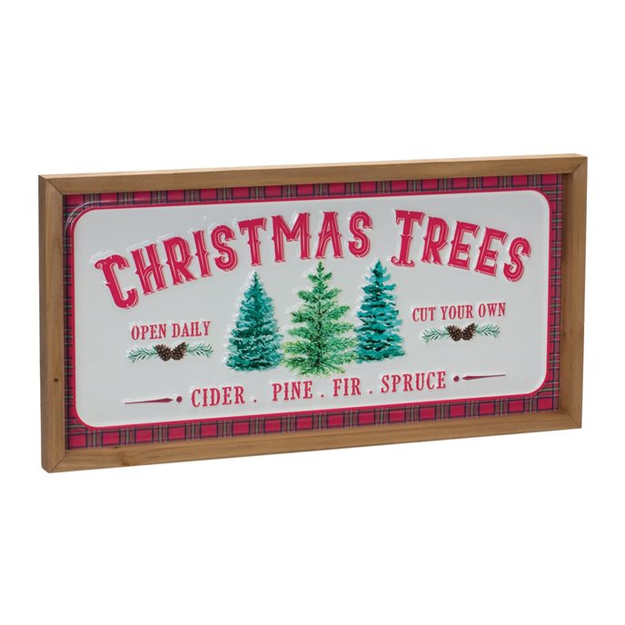 Christmas Tree Wall Sign (Set of 2) Thumbnail