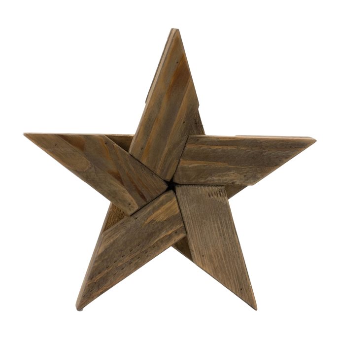 Wood Star Wall Hanging (Set of 2) Thumbnail