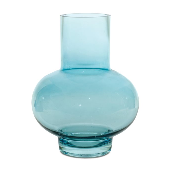 Blue Glass Vase (Set of 4) Thumbnail