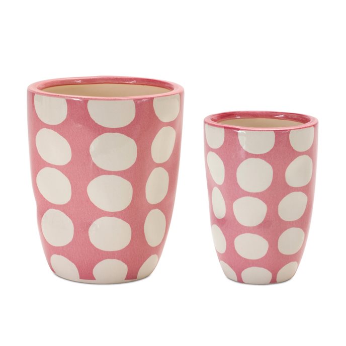 Polka Dot Vase Planter (Set of 6) Thumbnail