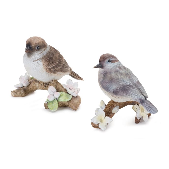 Bird on Branch Figurine (Set of 6) Thumbnail