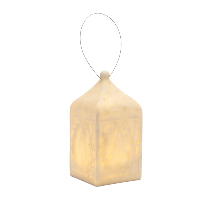 Holiday Tree Pendant Lantern 9"H Thumbnail