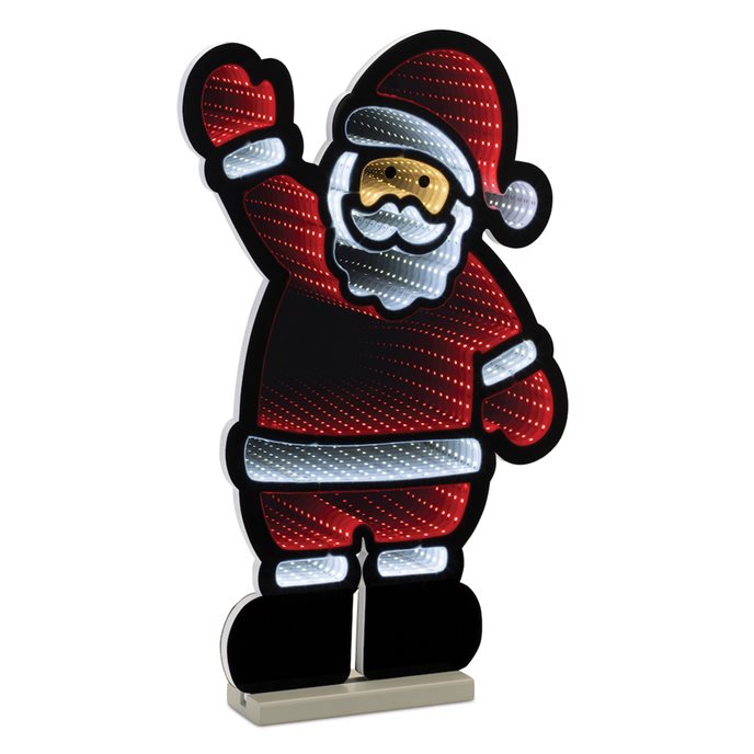 Waving Santa Ekko Light Display 22.5"H Thumbnail