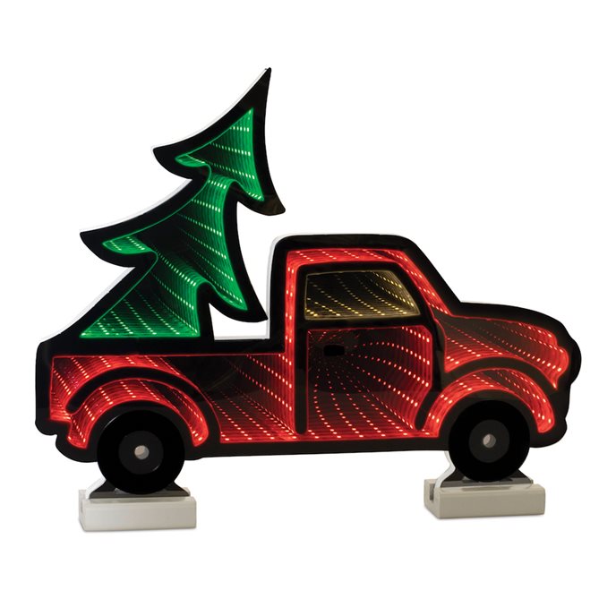 Holiday Pickup Truck Ekko Light Display 16"L Thumbnail