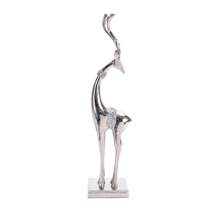 Aluminum Metal Holiday Deer (Set of 2) Thumbnail