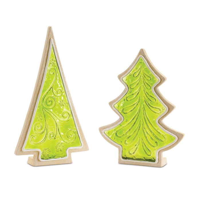 Frosted Cookie Pine Tree (Set of 2) Thumbnail