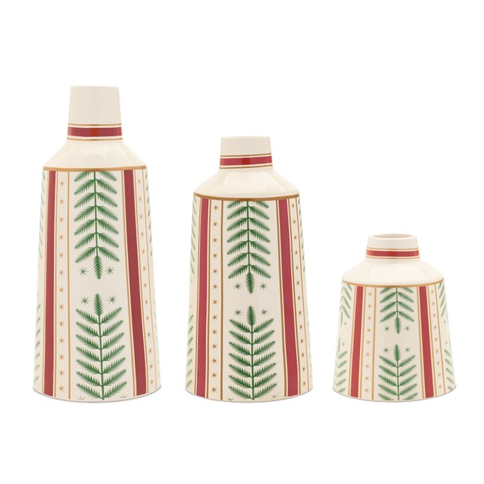 Tapered Holiday Vase (Set of 3) Thumbnail