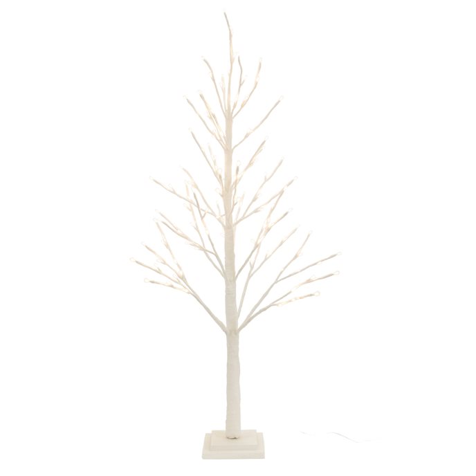 LED Glittered Twig Tree 48"H Thumbnail